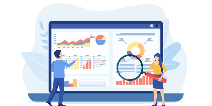 Data analytics, dashboard