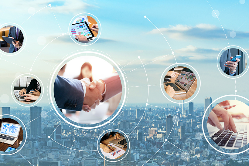 ユーザーサポートとコンタクトセンター効率化のイメージ